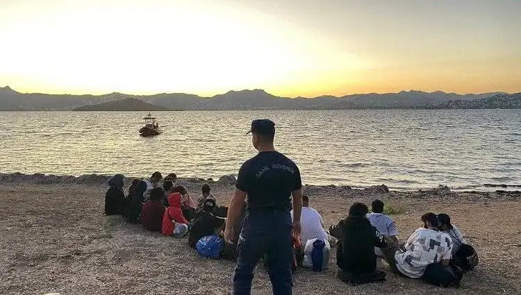 Bodrum'da Şok! 20 Düzensiz Göçmen Yakalandı