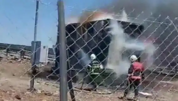 Şanlıurfa'da Trafo Yangını: Kentte Ipsiz Sapsız Gecenin Karanlığı