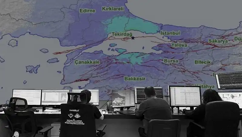 Deniz ve karada farklı şiddetlerle hissedilen deprem: Kandilli Rasathanesi raporu
