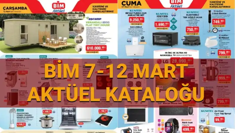 BİM Aktüel Kataloğu 11-12 Mart: Yeni Ürünlerle Dolu Bir Alışveriş Deneyimi