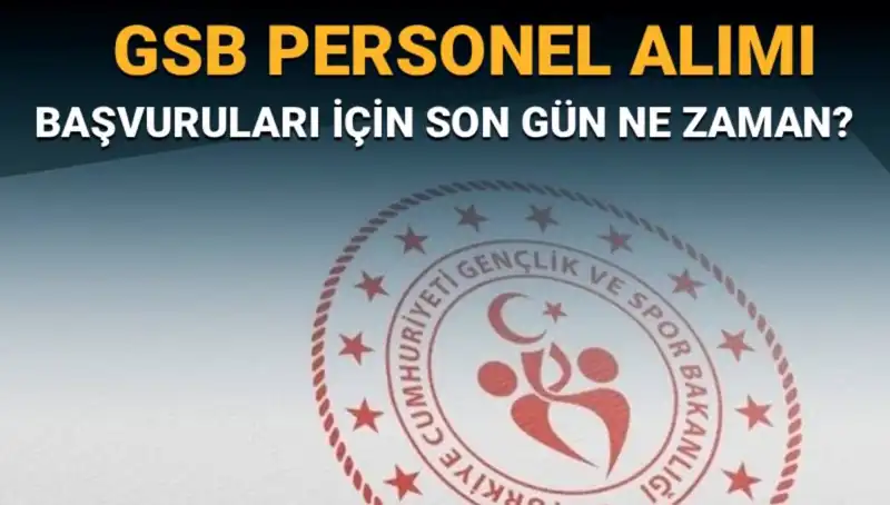 Gençlik ve Spor Bakanlığı Personel Alımı: Başvuru Süreci ve Son Tarihler