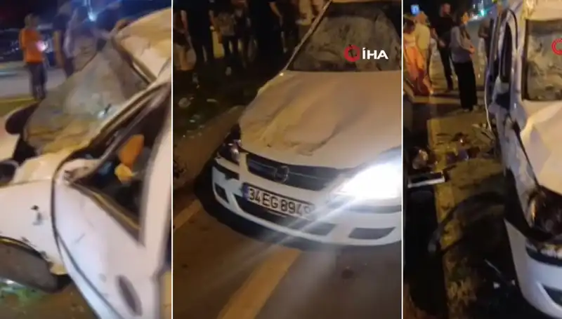 İstanbul Sahil Yolunda Şans Eseri Ucuz Atlatılan Kaza: Detaylar Ortaya Çıktı