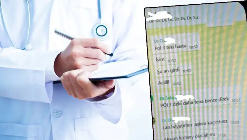 İki Doktorun İğrenç Yazışmaları: Kadın Hastalar Üzerine Skandal Mesajlar