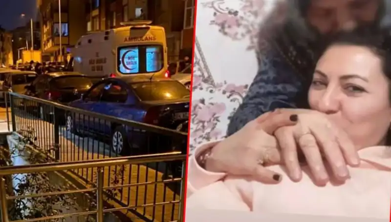 İstanbul'da Dehşet Anı: İki Çocuk Annesi Eşinin Kurbanı Oldu