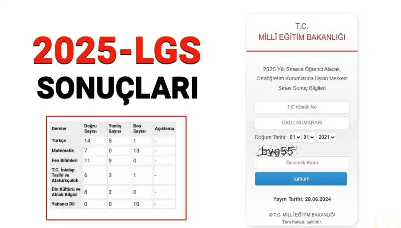 2025 LGS Sınav Sonuçları Ne Zaman Açıklanacak? Detaylı Bilgi Burada!