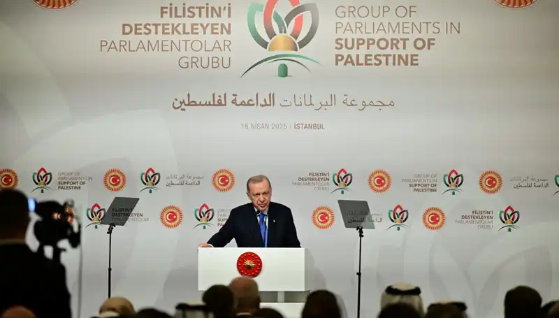 Cumhurbaşkanı Erdoğan'dan Filistin Açıklaması: "Topraklarından Eden Planlar Geçersiz"