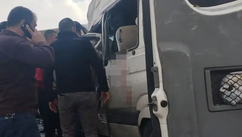 Van'da Minibüs ve Kamyonet Çarpıştı: 6 Hayatını Kaybetti, 8 Kişi Yaralandı