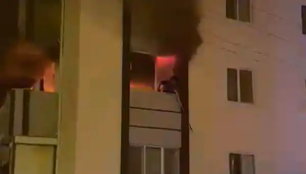 5 Katlı Bir Binada Korkunç Yangın: Karı-Koca Hayatını Kaybetti