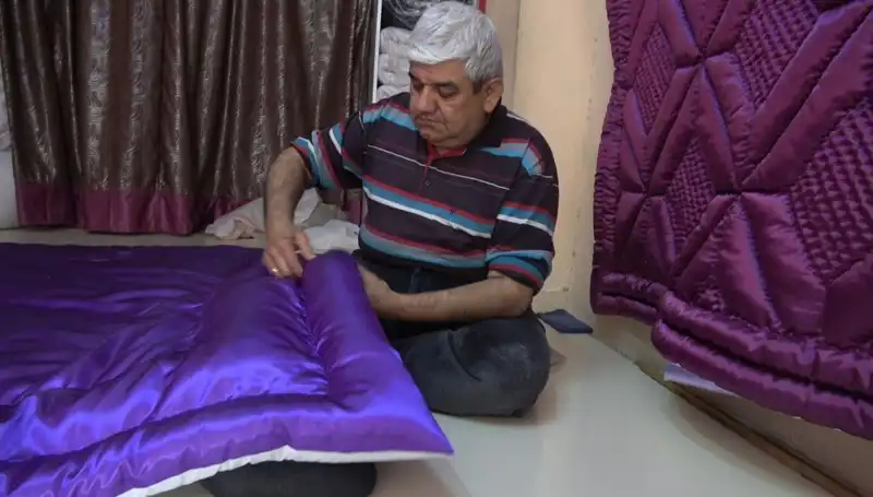 Geleneksel Yorgancılık Mesleği Çıraksız Kalınca Yok Olma Tehlikesiyle Karşı Karşıya