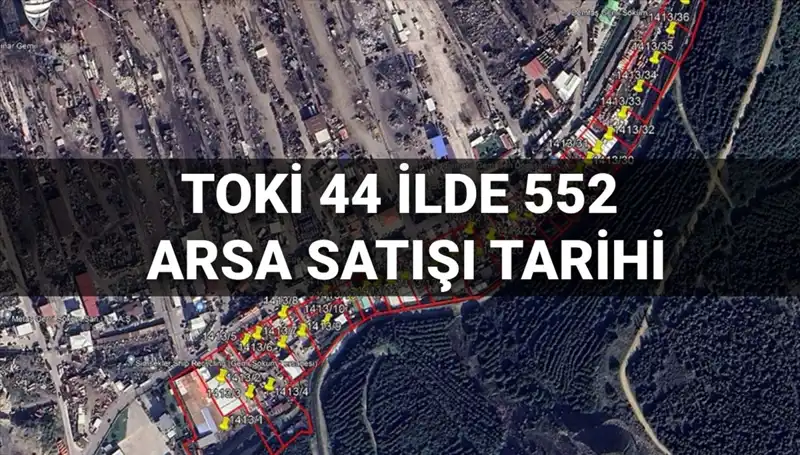 Türkiye'nin 44 İlinde TOKİ Arsa Satışları Başlıyor! İşte Detaylar