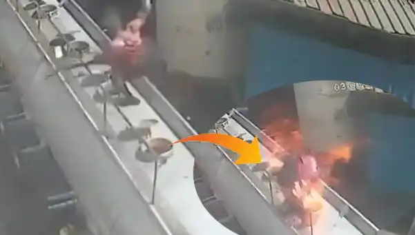 Sigara İçerken Tanker Kapağını Açtı, Patlama Sonrası Şoke Eden Görüntüler