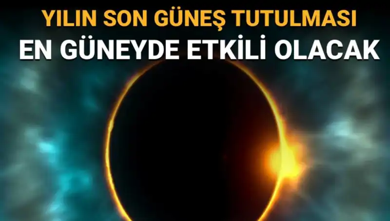 Eylül'deki Güneş Tutulması: Ay Güneş'in Yüzde 85'ini Örtüyor!