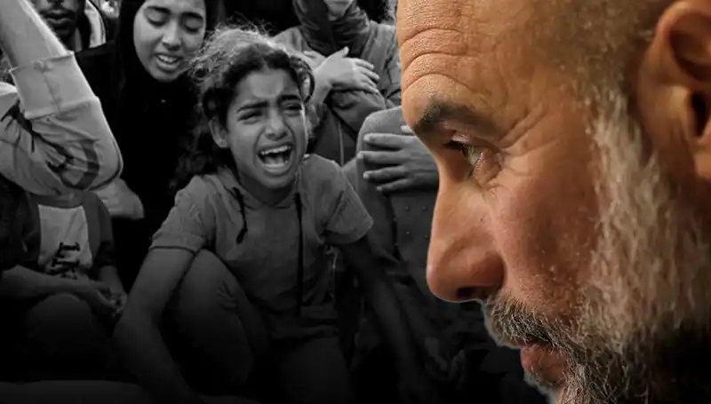 Pep Guardiola, Gazze'deki Acıları Anlattı: "Vücudumda Hissediyorum"