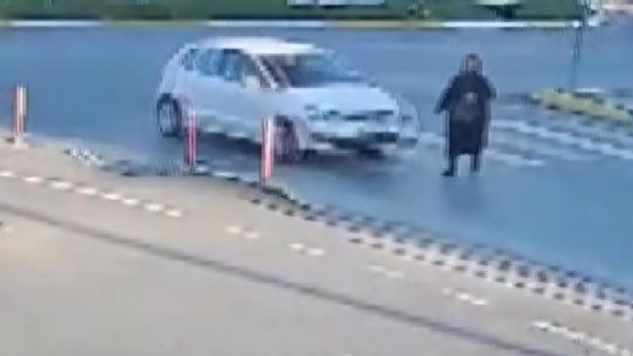 Yardım Bekleyen Sürücüye İkinci Kaza