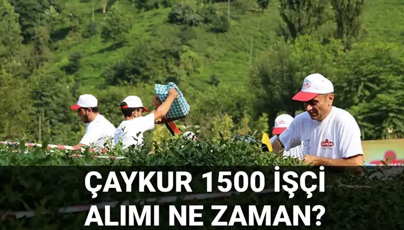 ÇAYKUR İşçi Alımı Kura Çekimi Ne Zaman? Tüm Detaylar Burada!
