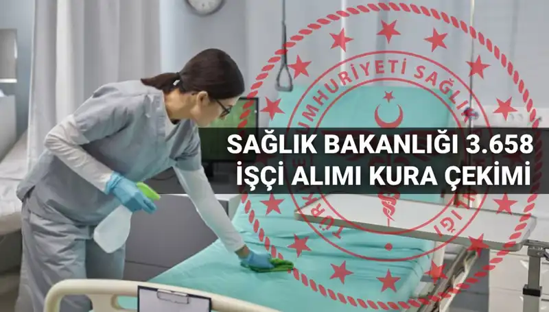Sağlık Bakanlığı 2025 İşçi Alımı Kura Takvimi Açıklandı: 3.658 Kişi Seçildi!