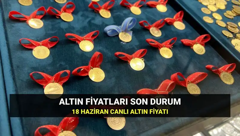 Bugün Gram Altın Fiyatları: 18 Haziran 2023 Canlı Güncelleme