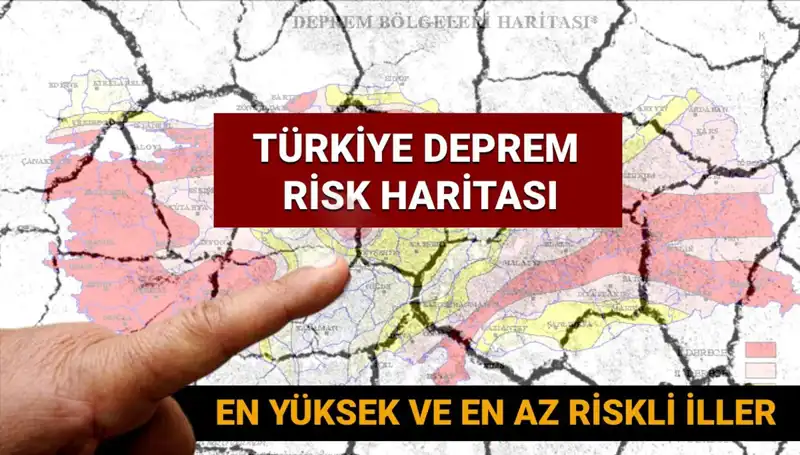 Türkiye'nin 2025 Deprem Riski Haritası: Hangi İller Ön Planda?
