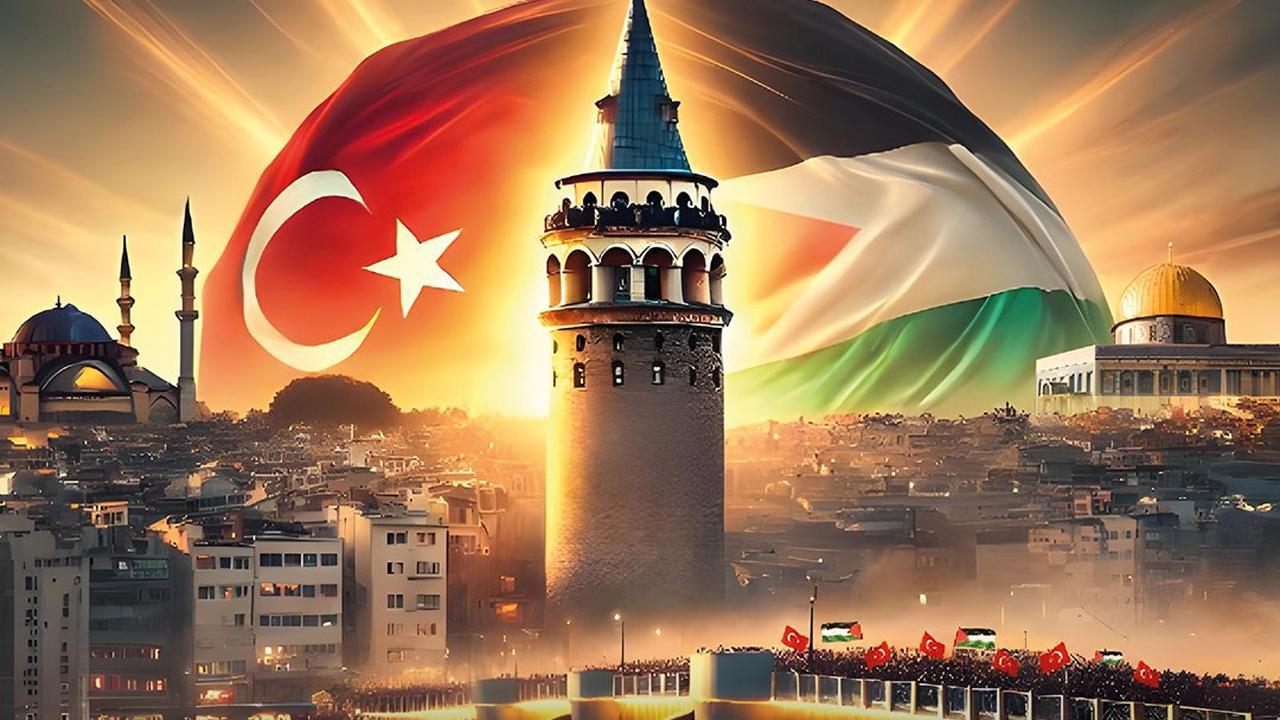 İstanbul'dan Filistin'e Destek Sesleri