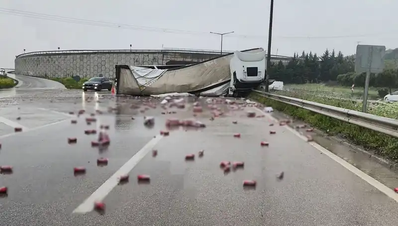 TIR Devrildi, Yolda İçki İstilası: Kazanın Ardındaki Gerçekler
