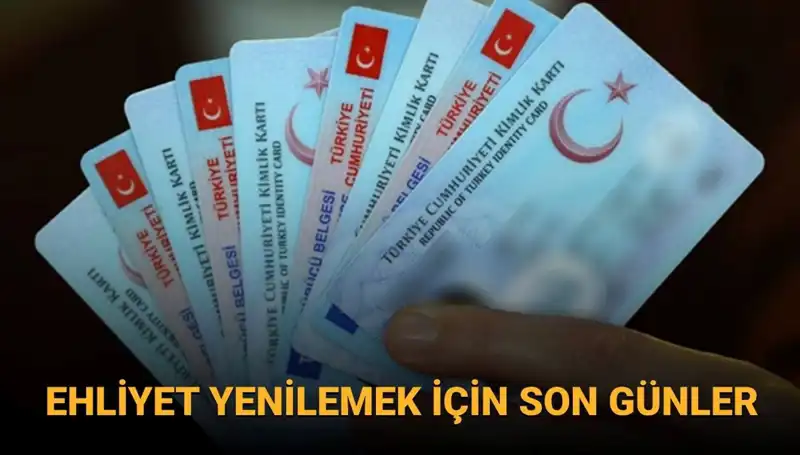 2025 Yılında Ehliyet Yenileme Süresi Sonuna Geliyoruz!