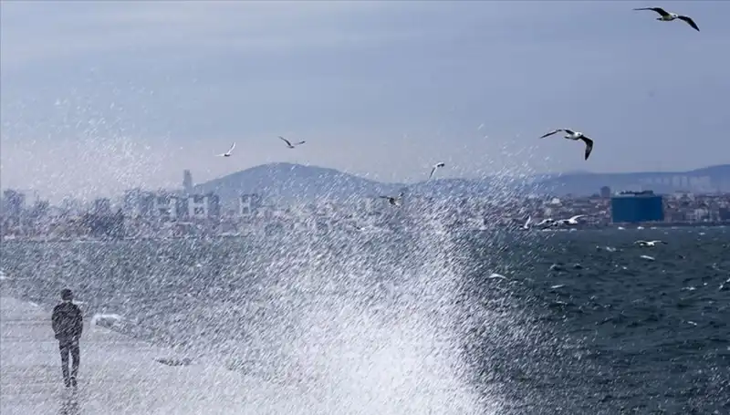 Marmara ve Ege’de Kuvvetli Rüzgarlar Hava Koşullarını Zorlaştıracak