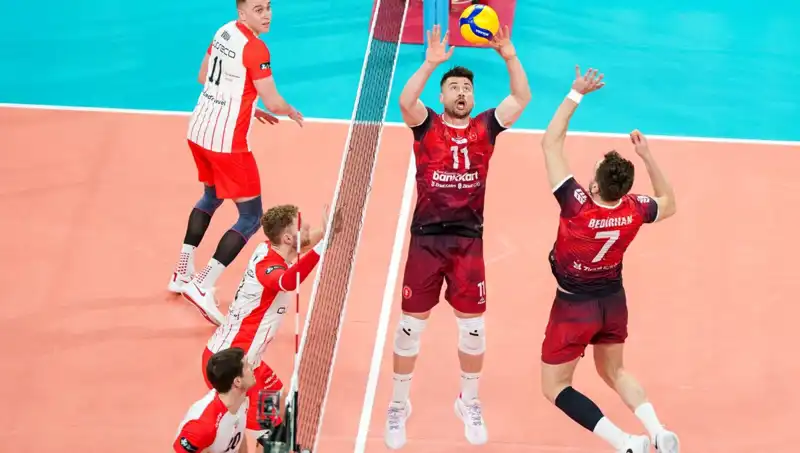 Ziraat Bankkart Voleybol Takımı CEV Kupası Finalinde Zafer İçin Saha Çıktı