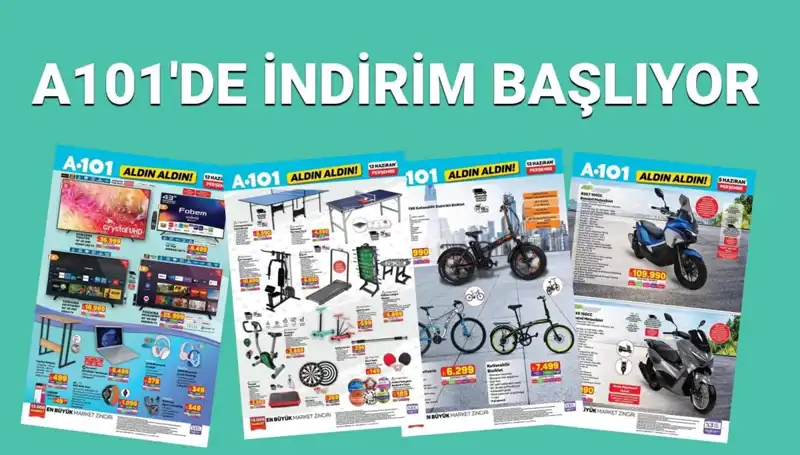 A101 Aktüel Kataloğu 12 Haziran'da Neler Sunuyor?