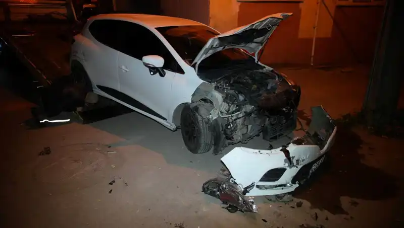 Alkollü Sürücünün Dehşet Saçtığı Anlar: 5 Araç Birden Çarpıldı